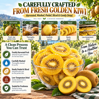 ✨Premium New Zealand Golden Kiwi Slices-FDA