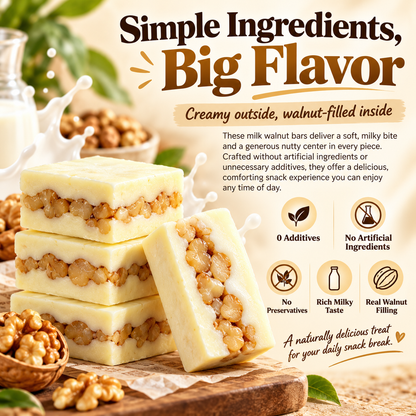 Delicious Milk Pie with Walnuts-One Bite and You’ll Want Another -NEX