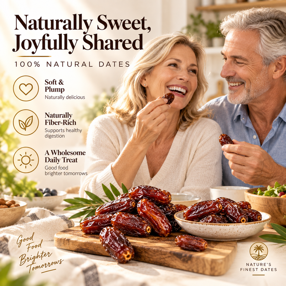 Premium Natural Dates — Soft Chewy & Naturally Delicious-NEX