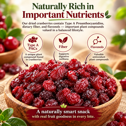 Premium Dried Cranberries-Real Cranberries Nothing Unnecessary.-NEX