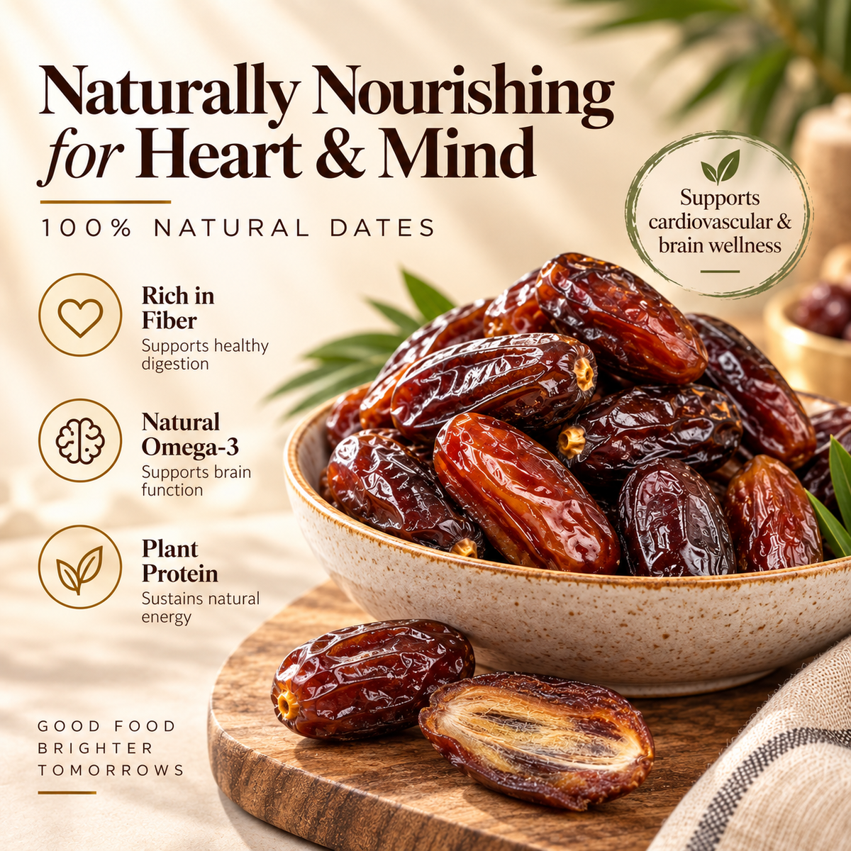 Premium Natural Dates — Soft Chewy & Naturally Delicious-NEX