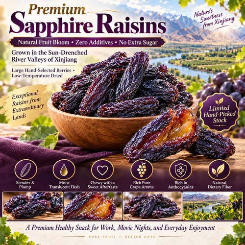 🍇Natural Sapphire Raisins: Guilt-Free Snack to Support Healthy Blood Sugar & Cholesterol-ZRT