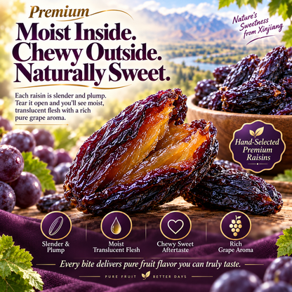 🍇Natural Sapphire Raisins: Guilt-Free Snack to Support Healthy Blood Sugar & Cholesterol-ZRT