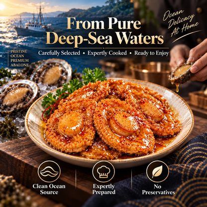 Ready-To-Eat Premium Abalone | Natural Source of Bioactive Peptides to Beat Long-Term Exhaustion-ZRT