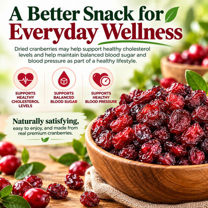 Premium Dried Cranberries-Real Cranberries Nothing Unnecessary.-NEX