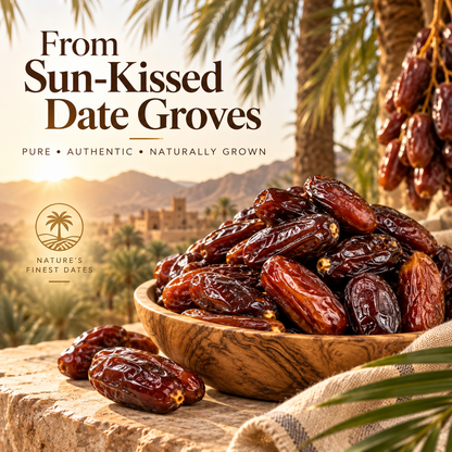 Premium Natural Dates — Soft Chewy & Naturally Delicious-NEX